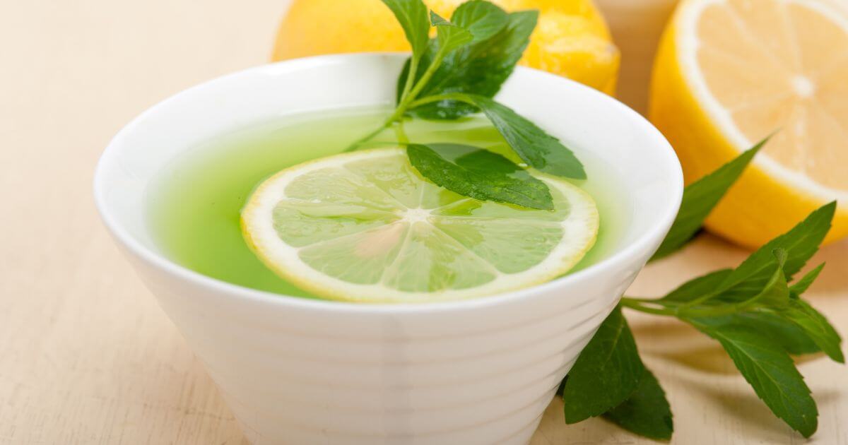 How to make lemon green tea